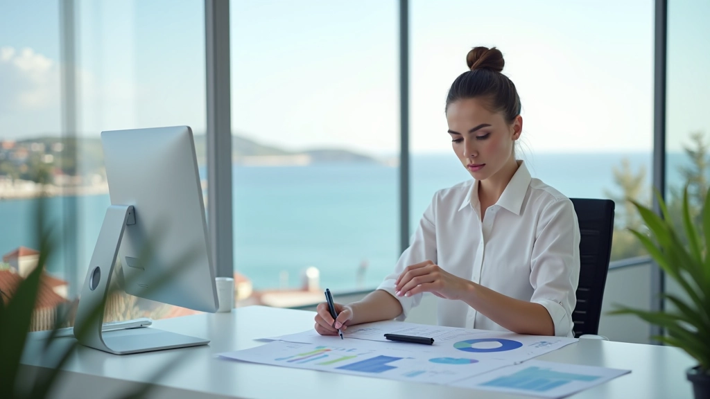 Profesionalka analizira financijske izvještaje i grafikone u uredu u Rijeci